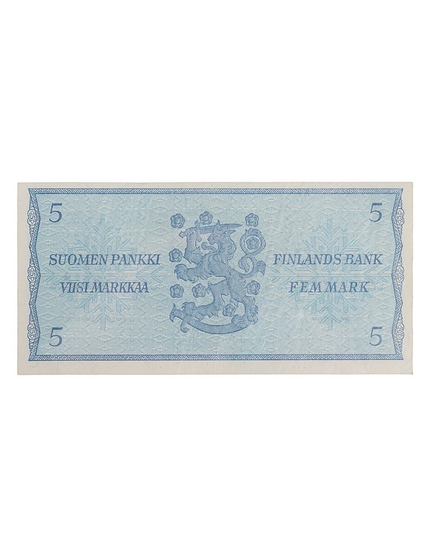 SUOMEN PANKKI 5 markan seteli - Muut sisustustavarat - 10105622607 - 1