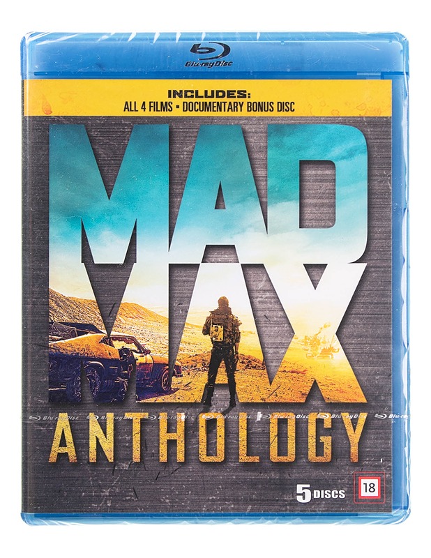 Mad Max Anthology - Blu-ray - Blu-ray-levyt - 10105622647 - 0