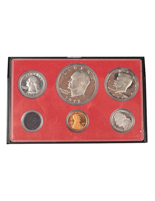 UNITED STATES MINT 1977 Proof Set kolikkosarja - Koriste-esineet - 10105622674 - 1