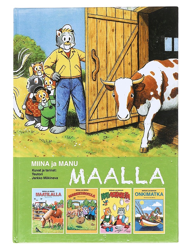 Miina ja Manu maalla - Teutori,  Jarkko Mäkineva - Lastenkirjat - 10105622664 - 0
