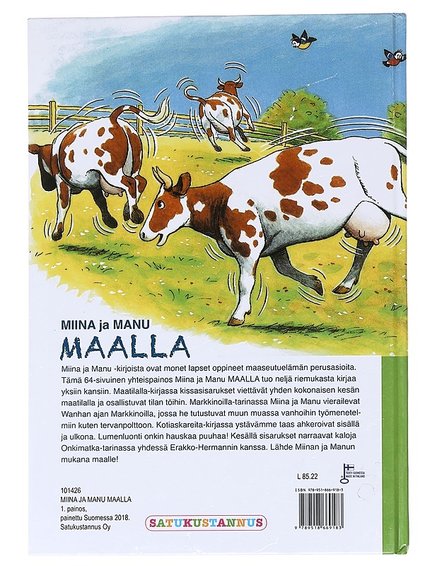 Miina ja Manu maalla - Teutori,  Jarkko Mäkineva - Lastenkirjat - 10105622664 - 1