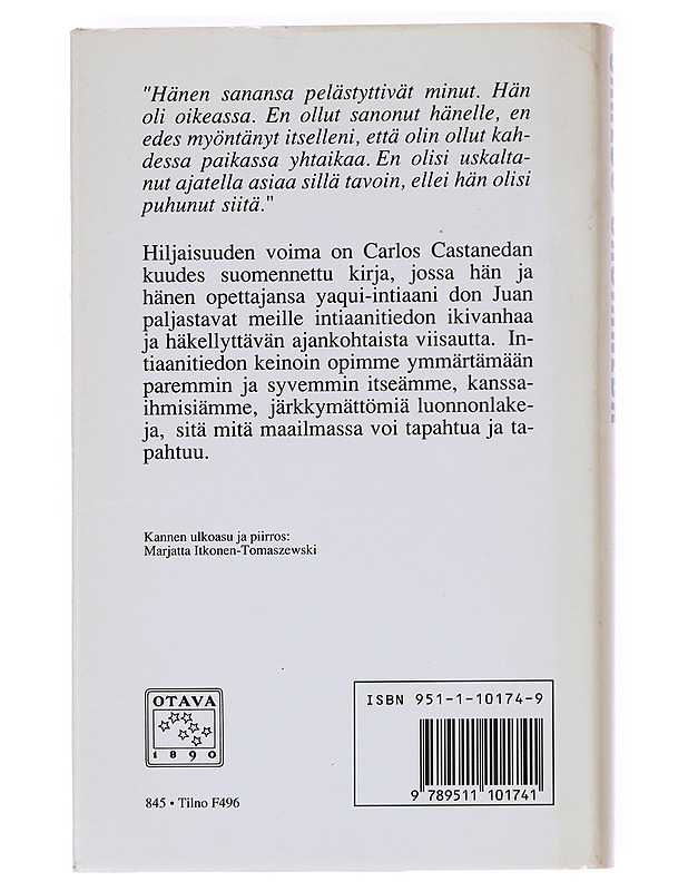 Hiljaisuuden voima  - Castaneda, Carlos - Romaanit ja novellit - 10105622670 - 1