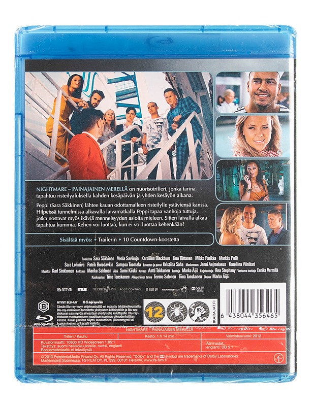 Nightmare (painajainen merellä) - Blu-ray - Blu-ray-levyt - 10105622686 - 1