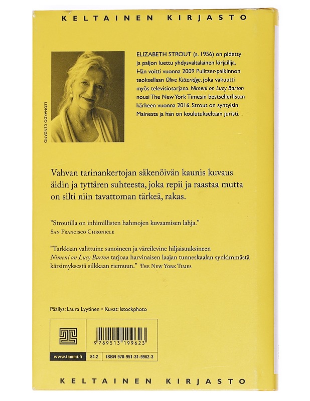 Nimeni on Lucy Barton - Strout, Elizabeth - Romaanit ja novellit - 10105622688 - 1