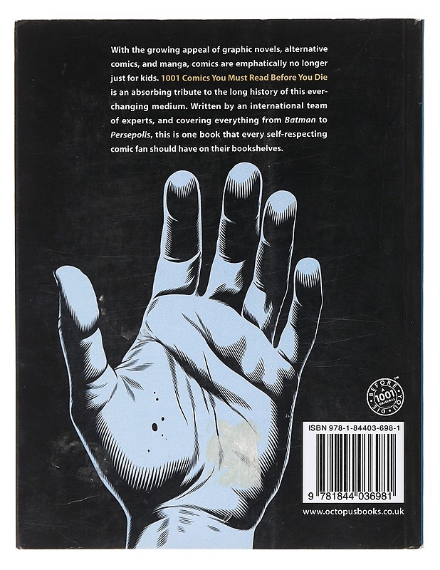 1001 comics you must read before you die - Gravett, Paul - Historiakirjat - 10105622697 - 1