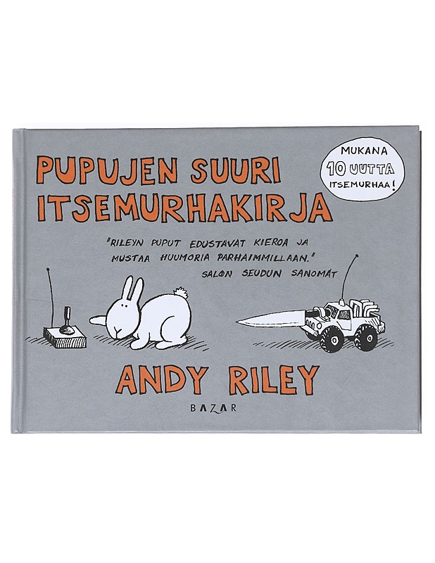 Pupujen suuri itsemurhakirja - Riley, Andy - Sarjakuvat - 10105622708 - 0