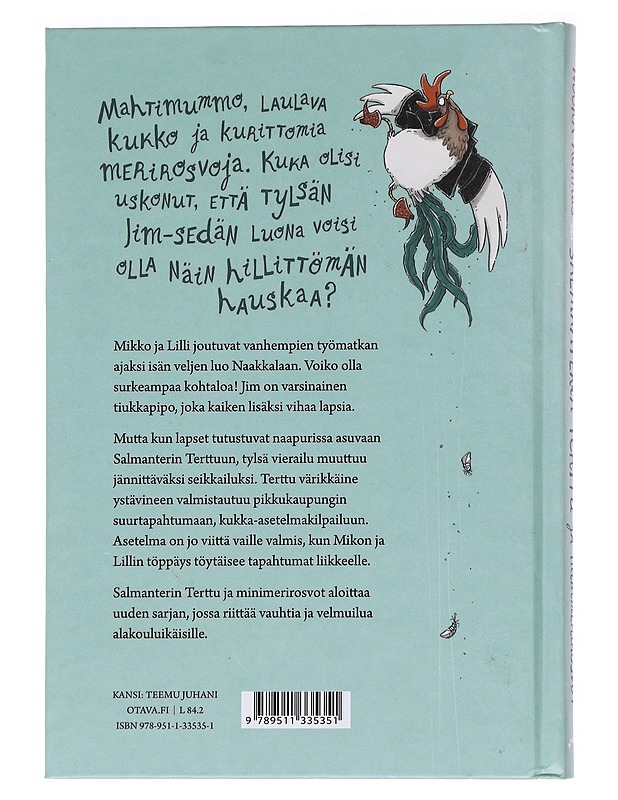 Salmanterin Terttu ja minimerirosvot - Kunnas, Noora - Lastenkirjat - 10105622731 - 1