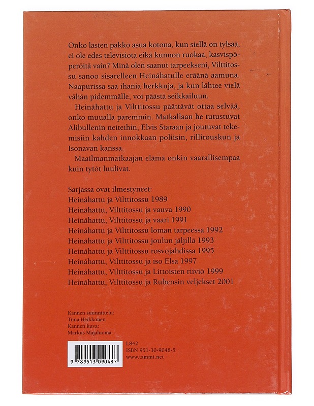 Heinähattu ja Vilttitossu - Nopola, Sinikka - Lastenkirjat - 10105622748 - 1