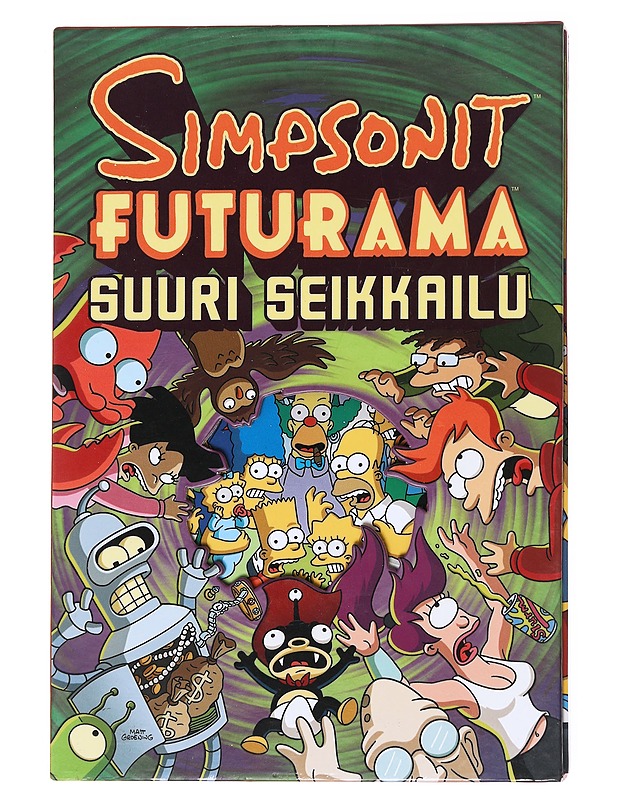 Simpsonit Futurama : suuri seikkailu - Laine, Henrik - Sarjakuvat - 10105622746 - 0