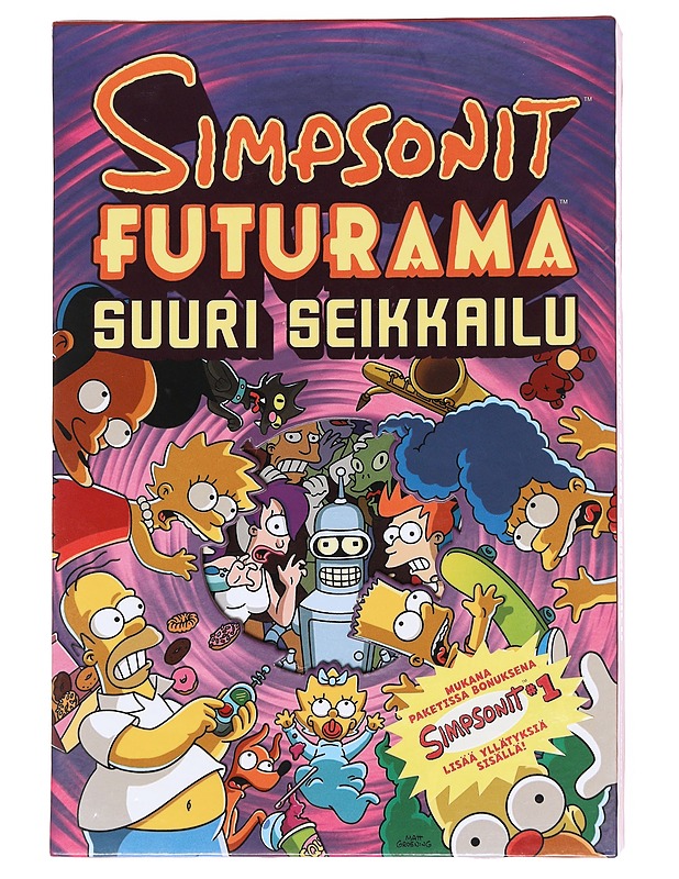 Simpsonit Futurama : suuri seikkailu - Laine, Henrik - Sarjakuvat - 10105622746 - 1