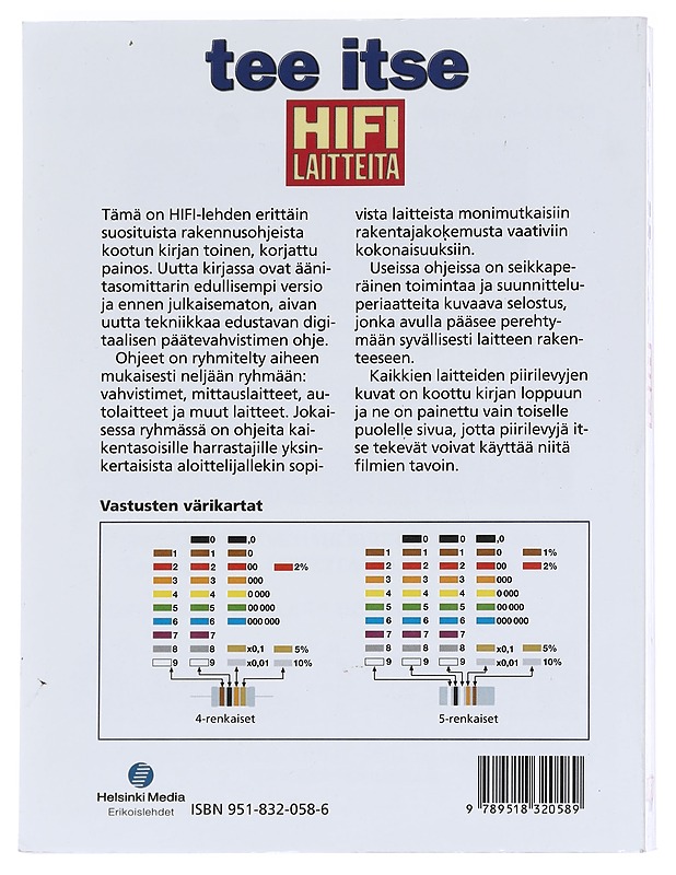 Tee itse hifilaitteita - Backman, Juha - Tietokirjat ja oppaat - 10105622757 - 1