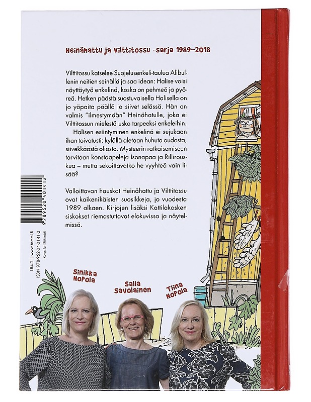 Heinähattu, Vilttitossu ja hupsu enkeli - Nopola, Sinikka - Lastenkirjat - 10105622766 - 1