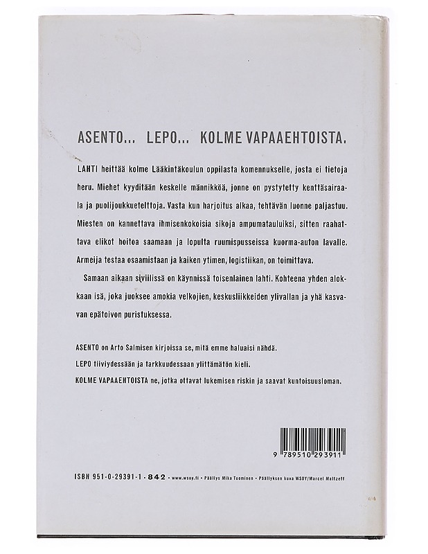 Lahti : hupailu - Arto Salminen - Romaanit ja novellit - 10105622798 - 1