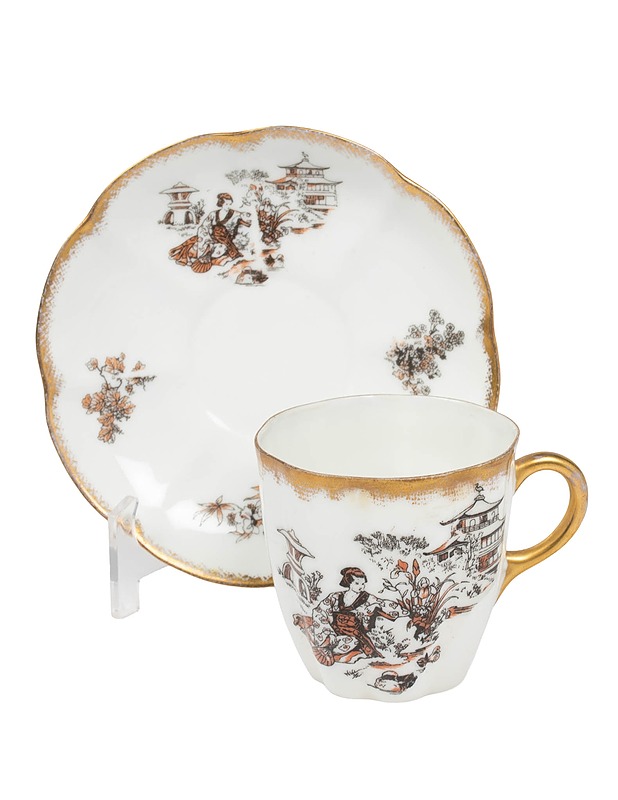 ARABIA Japan kahvikuppi ja aluslautanen - Designsuosikit - 10105622814 - 1