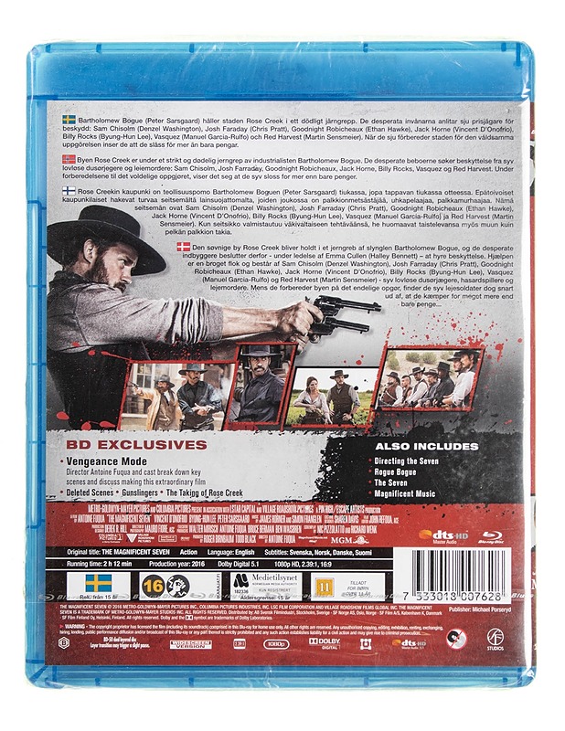 The Magnificent Seven / Seitsemän rohkeata miestä - Blu-ray - Blu-ray-levyt - 10105622847 - 1