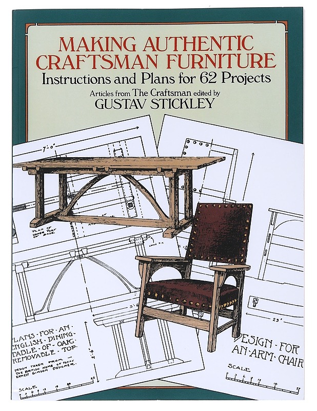 Making authentic craftsman furniture - Gustav Stickley - Käsityökirjat - 10105622862 - 0