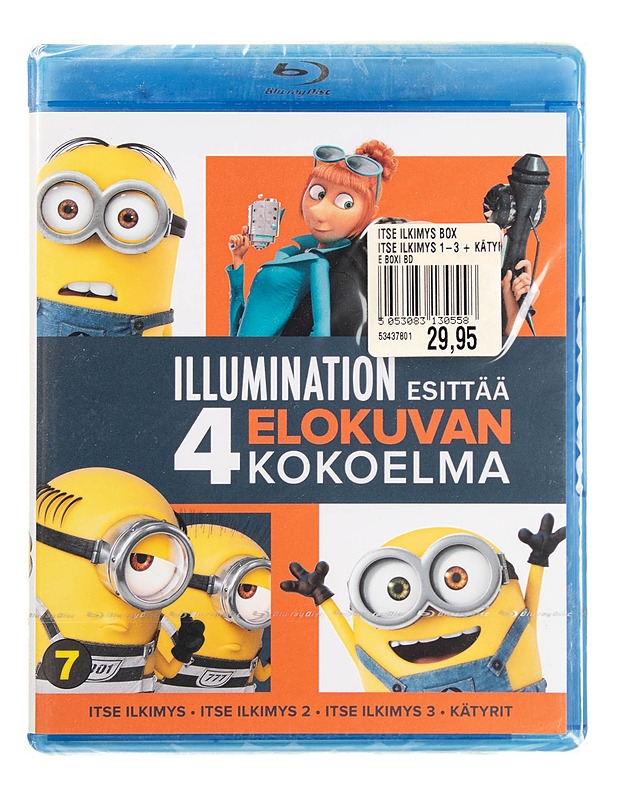 Illumination esittää: 4 elokuvan kokoelma - Blu-ray - Blu-ray-levyt - 10105622859 - 0