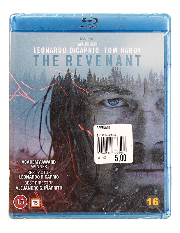 The Revenant - Blu-ray - Blu-ray-levyt - 10105622863 - 0