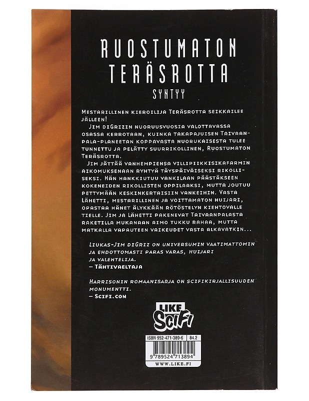 Ruostumaton teräsrotta syntyy - Harrison, Harry - Fantasia- ja scifi - 10105622874 - 1