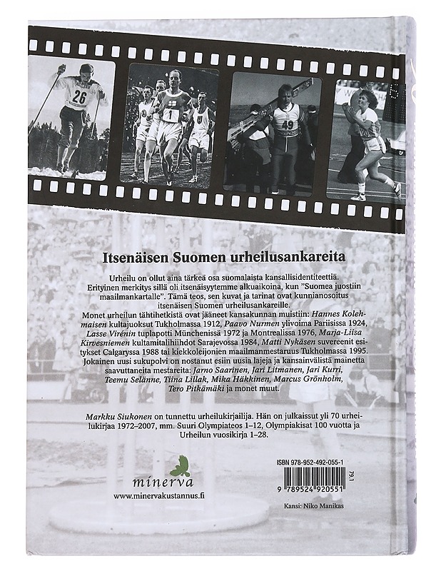 90 : itsenäisen Suomen urheilusankareita - Siukonen, Markku - Tietokirjat ja oppaat - 10105622891 - 1