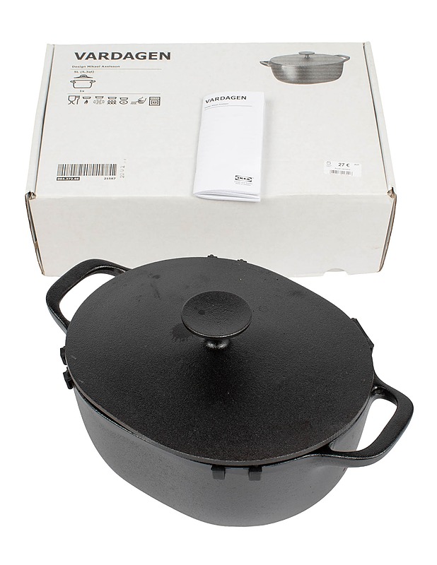 IKEA Vardagen valurautapata - Pannut ja kattilat - 10105622965 - 0