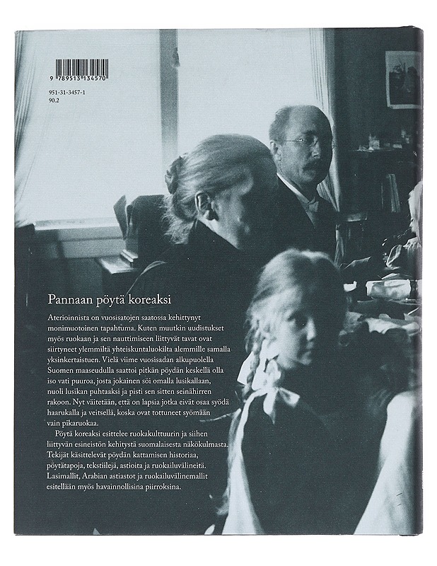 Pöytä koreaksi : kattauksen ja pöytätapojen historia - Grönholm, Kirsti - Tietokirjat ja oppaat - 10105623014 - 1