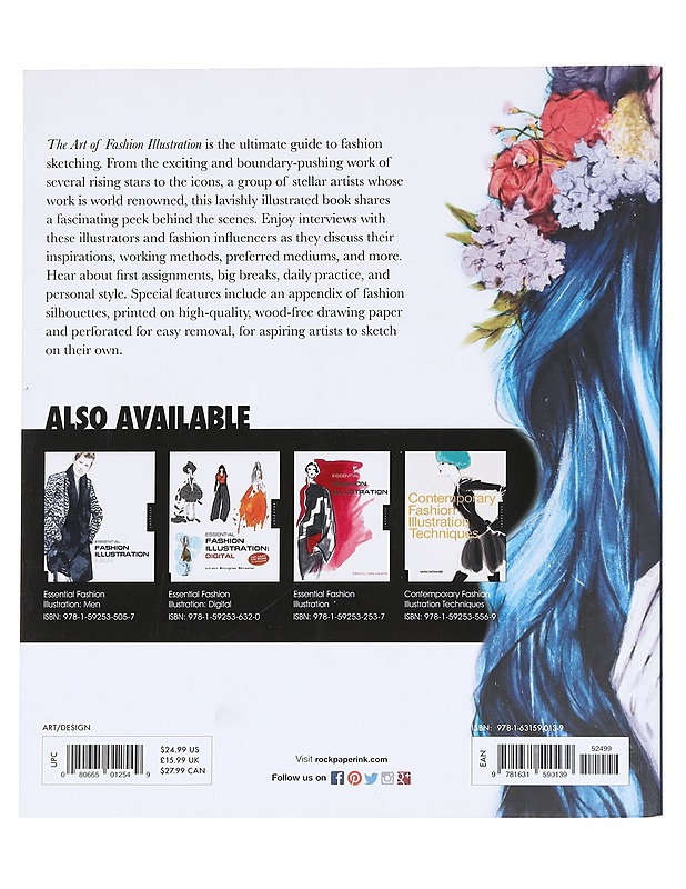 Art of Fashion Illustration : learn the techniques and inspiration of today's leading fashion artists - Somer Flaherty Tejwani - Romaanit ja novellit - 10105623013 - 1