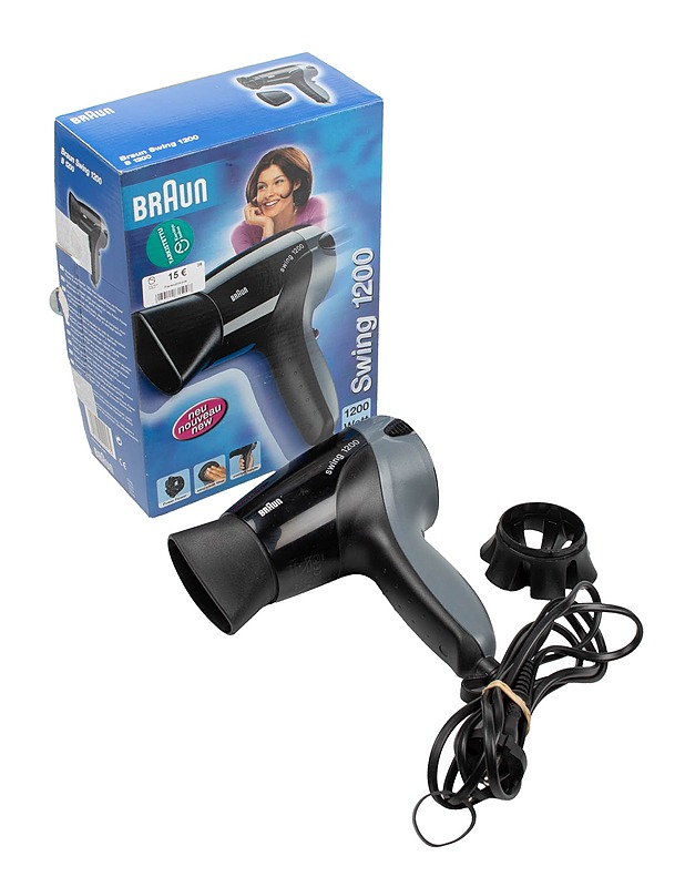 BRAUN Swing 1200 -fööni  - Pienkodinkoneet - 10105623033 - 0