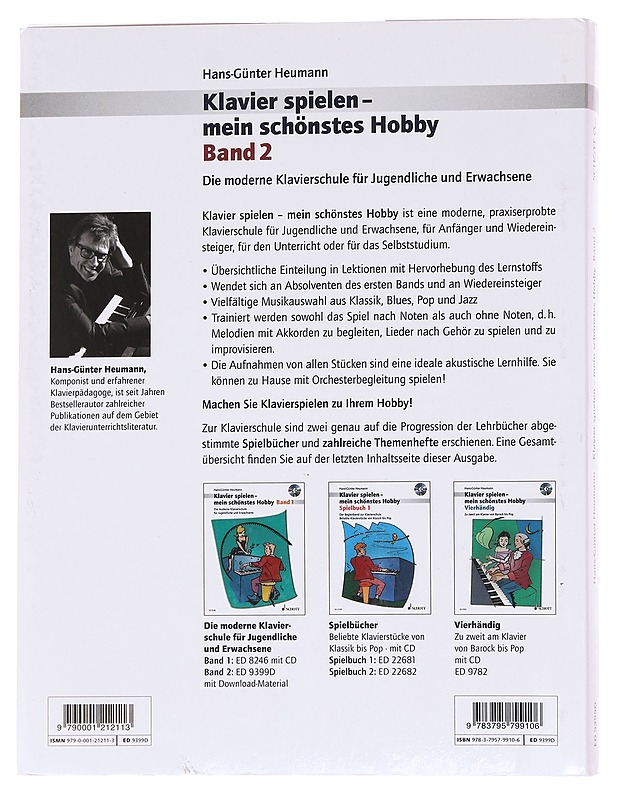 Klavier spielen  - Hans-Günter Heumann - Musiikki- ja elokuvakirjat - 10105623042 - 1