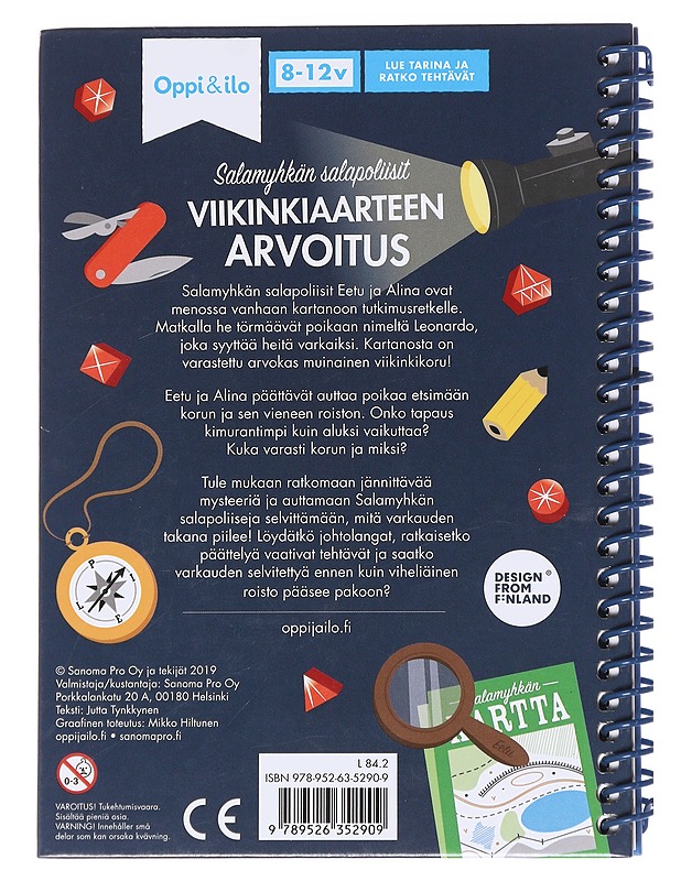 Viikinkiaarteen arvoitus - Jutta Tynkkynen - Lastenkirjat - 10105623046 - 1