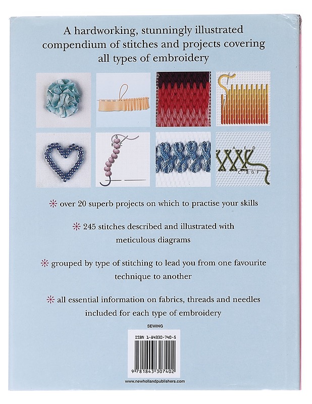 The Encyclopedia of Stitches - Karen Hemingway - Tietokirjat ja oppaat - 10105623057 - 1