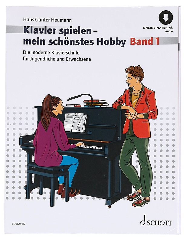 Klavier spielen - Hans-Günter Heumann - Musiikki- ja elokuvakirjat - 10105623068 - 0