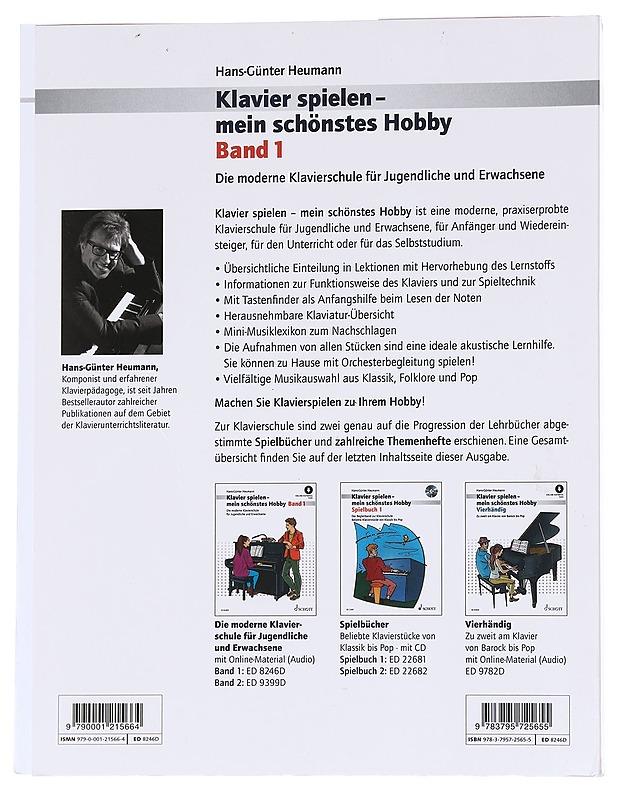 Klavier spielen - Hans-Günter Heumann - Musiikki- ja elokuvakirjat - 10105623068 - 1