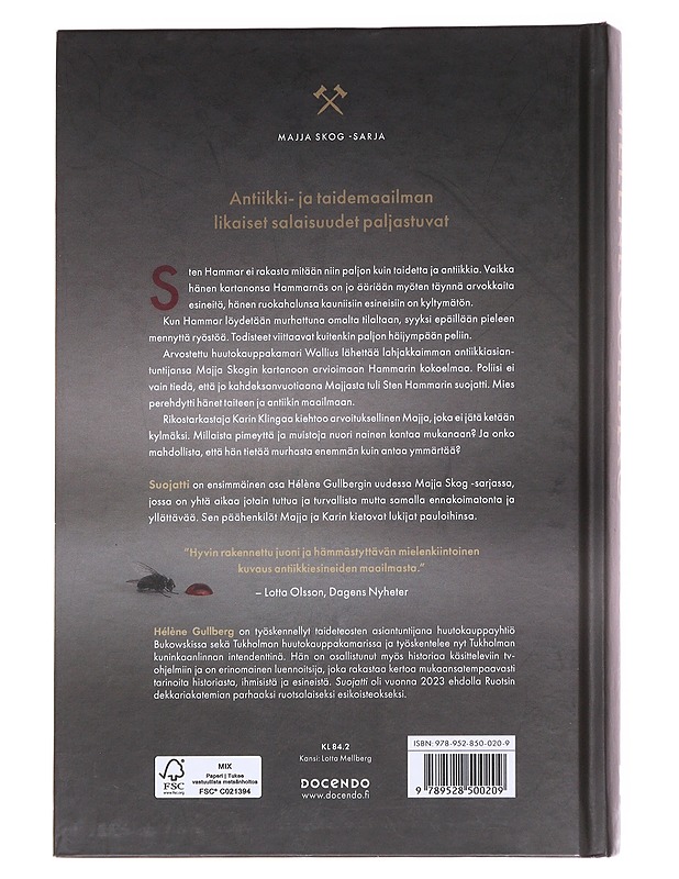 Suojatti - Gullberg, Hélène - Romaanit ja novellit - 10105623072 - 1