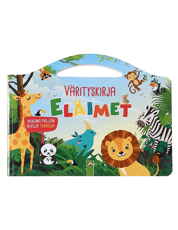 Eläimet värityskirja - Christian Ortega - Lastenkirjat - 10105623077 - 0