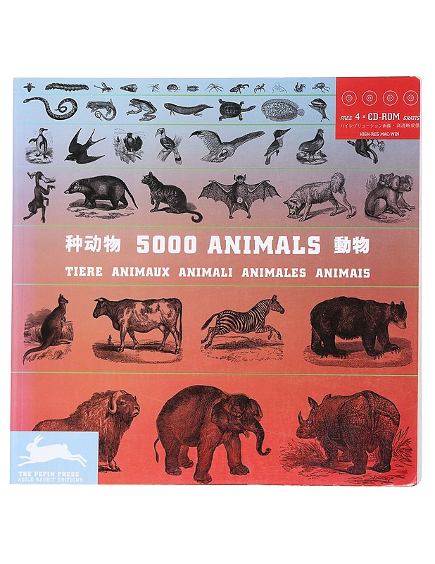 5000 animals - edited by Agile Rabbit Editions - Tietokirjat ja oppaat - 10105623080 - 0