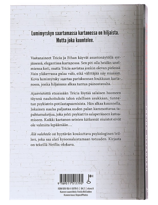 Älä valehtele - McFadden, Freida - Kirja lahjaksi - 10105623156 - 1