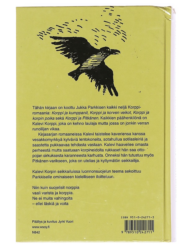 Kalevi Korpin seikkailut - Parkkinen, Jukka - Lastenkirjat - 10105623165 - 1