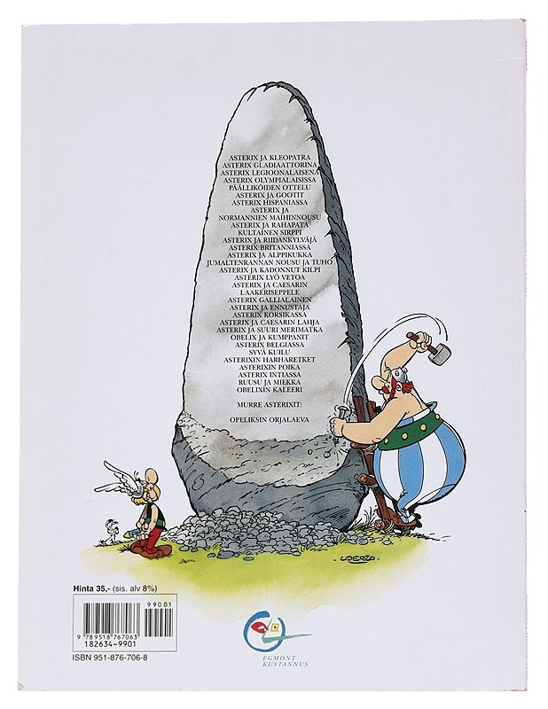 Luaksolaesten lempi - Uderzo, Albert - Sarjakuvat - 10105623198 - 1