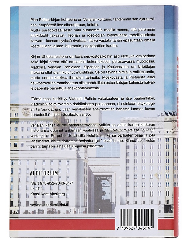 Plan Putina : Punaiselta torilta Maidanin aukiolle - Ilmari Susiluoto - Historiakirjat - 10105623203 - 1