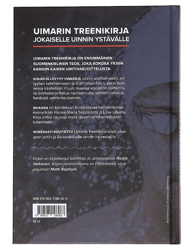 Uimarin treenikirja - Valkonen, Noora - Tietokirjat ja oppaat - 10105623228 - 1