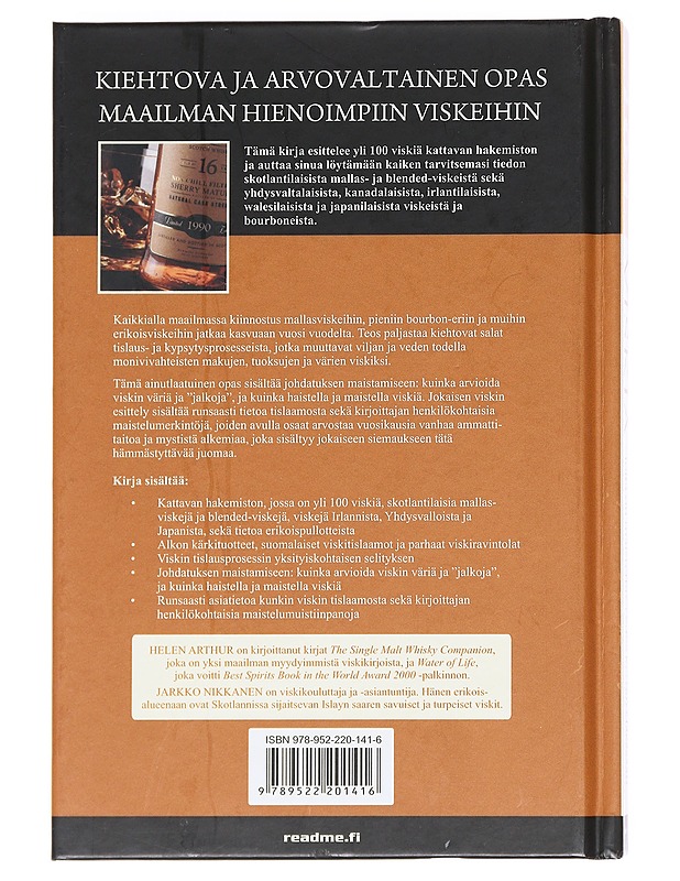 101 viskiä  - Arthur, Helen - Kirja lahjaksi - 10105623230 - 1