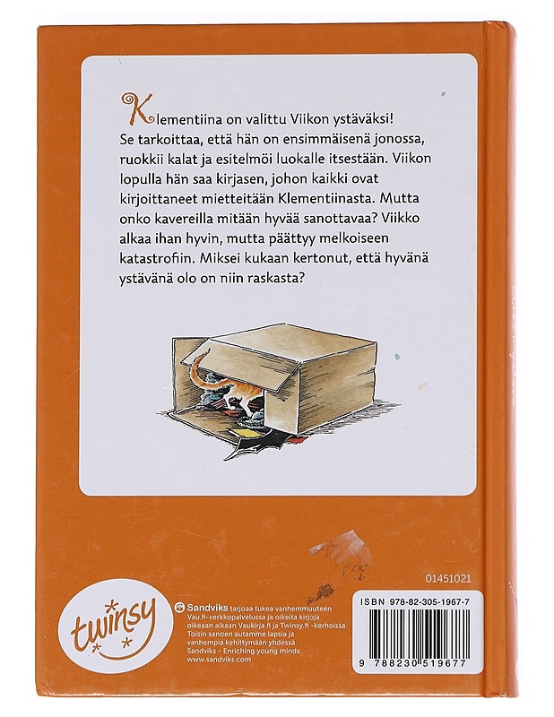 Klementiina, viikon ystävä - Pennypacker, Sara - Lastenkirjat - 10105623244 - 1