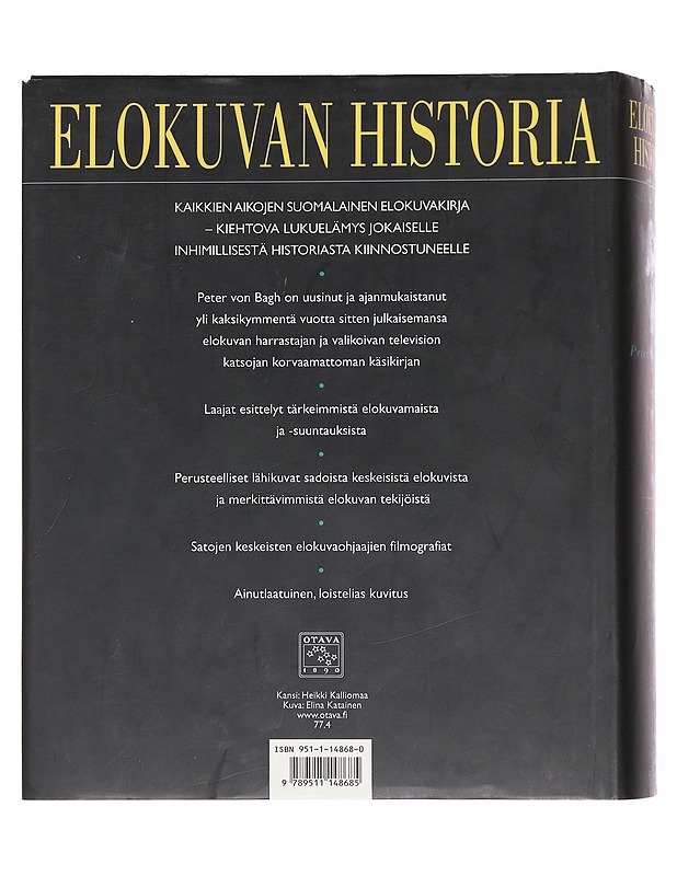 Elokuvan historia - Peter von Bagh - Tietokirjat - 10105623325 - 1
