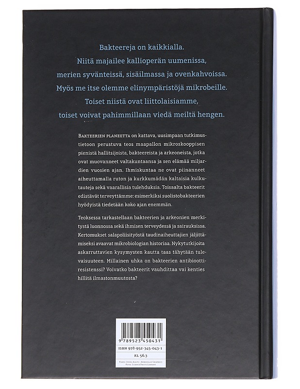 Bakteerien planeetta - Matti Vuento - Historiakirjat - 10105623344 - 1