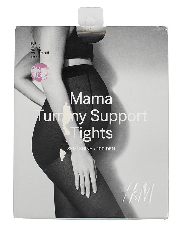 HM Mama Tummy Support Tights 100den sukkahousut, L - Asusteet - 10105623446 - 0