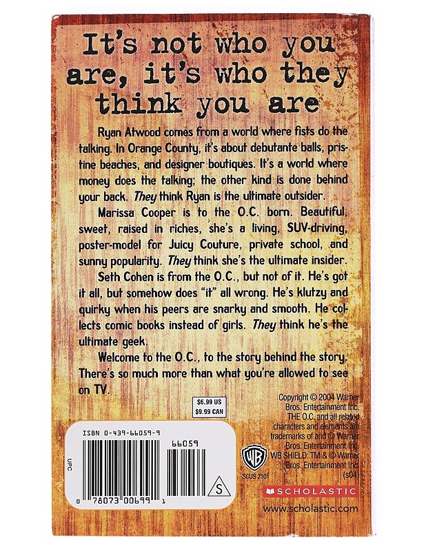 The O.C.: The Outsider - Cory Martin - Romaanit ja novellit - 10105623475 - 1