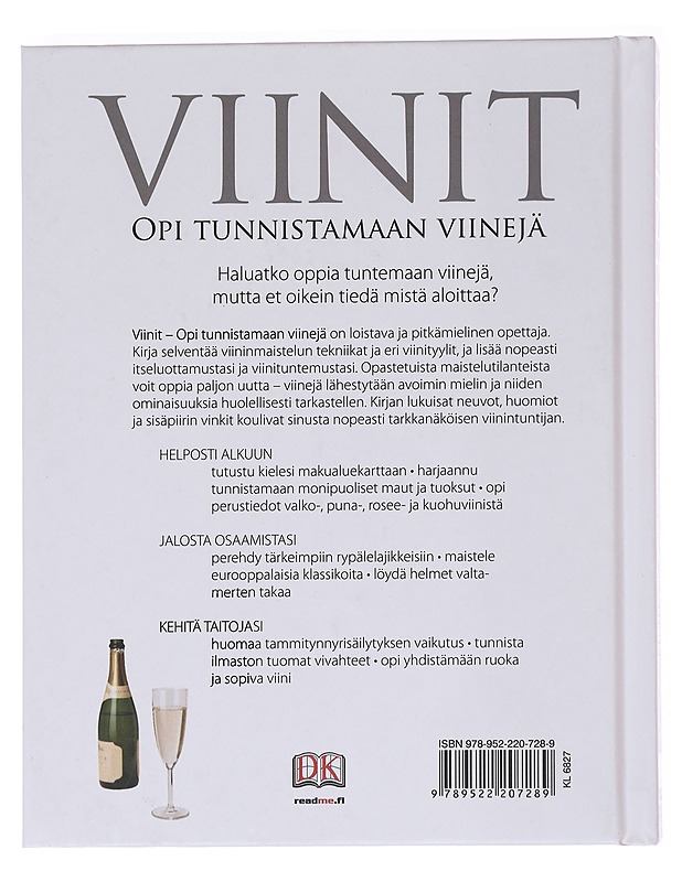 Viinit / opi tunnistamaan viinejä - Williams, David - Ruokakirjat - 10105623551 - 1