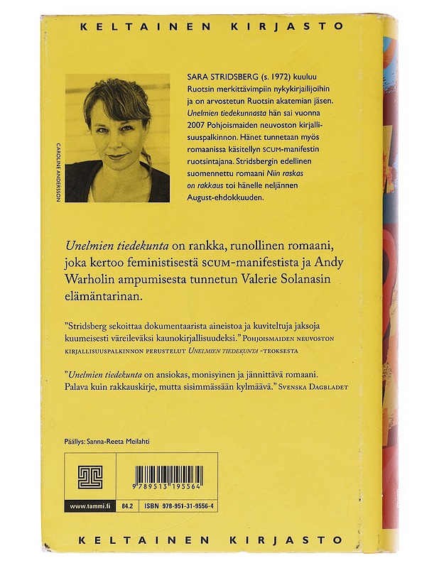 Unelmien tiedekunta / lisäys seksuaaliteoriaan - Stridsberg, Sara - Romaanit ja novellit - 10105623553 - 1