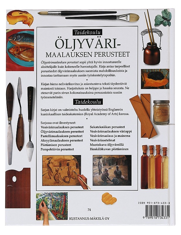 Öljyvärimaalauksen perusteet - Smith, Ray - Kirja lahjaksi - 10105623573 - 1